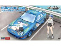 HASEGAWA 1/24 PORSCHE 968 'SARA MAYUKI' w/ FIGURE (SP615) Color Guide and Paint Conversion Chart