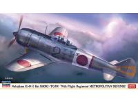HASEGAWA 1/48 Nakajima Ki44-II Hei SHOKO (TOJO) '70th Flight Regiment METROPOLITAN DEFENSE' (07542) Color Guide and Paint Conversion Chart