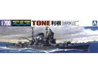 Aoshima 1/700 JAPANESE NAVY HEAVY CRUISER TONE (4905083066676) Color Guide and Paint Conversion Chart