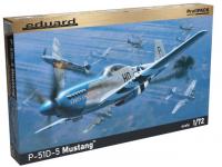 Eduard 1/72 P-51D-5 Mustang (70171) Color Guide and Paint Conversion Chart