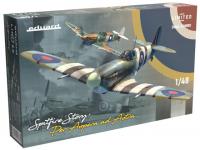 Eduard 1/48 SPITFIRE STORY: Per Aspera ad Astra DUAL COMBO (11162) Color Guide and Paint Conversion Chart