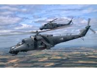 Trumpeter 1/48 Mi-24P Hind-F (05829) Color Guide and Paint Conversion Chart