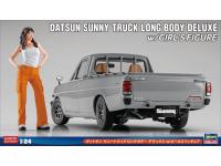 Hasegawa 1/24 DATSUN SUNNY TRUCK LONG BODY DELUXE w/ GIRL'S FIGURE (SP626) Color Guide and Paint Conversion Chart