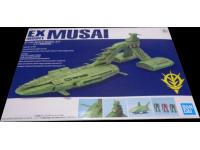 Bandai EX 1/1700 Musai Color Guide and Paint Conversion Chart