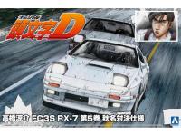 Aoshima 1/24 TAKAHASHI RYOSUKE FC3S RX-7 [COMICS Vol.5 AKINA BATTLE Ver.](No.2) Color Guide and Paint Conversion Chart