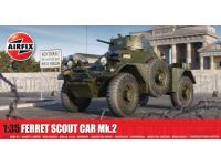 Airfix 1/35 Ferret Scout Car Mk.2 (A1379)  Color Guide and Paint Conversion Chart