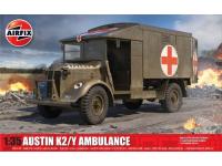 Airfix 1/35 Austin K2/Y Ambulance (A1375) Color Guide and Paint Conversion Chart