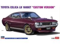 Hasegawa 1/24 TOYOTA CELICA LB 1600GT 'CUSTOM VERSION' (20736) Color Guide and Paint Conversion Chart