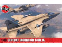 Airfix 1/48 SEPECAT Jaguar GR.1/GR.1A (A11010) Color Guide and Paint Conversion Chart