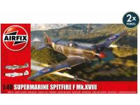 Airfix 1/48 Supermarine Spitfire F Mk.XVIII (A05140) Color Guide and Paint Conversion Chart
