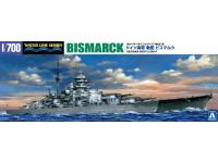 Aoshima 1/700 German Battleship Bismarck (No.618) Color Guide and Paint Conversion Chart