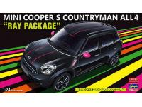 Hasegawa 1/24 MINI COOPER S COUNTRYMAN ALL4 'RAY PACKAGE' (20262) Color Guide and Paint Conversion Chart