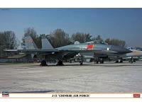Hasegawa 1/72 J-11 'CHINESE AIR FORCE' (02090) Color Guide and Paint Conversion Chart