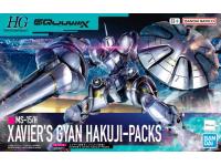 bandai hg 1/144 ms-15/h xavier's gyan hakuji-packs 