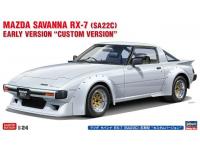 Hasegawa 1/24 MAZDA SAVANNA RX-7 (SA22C) EARLY VERSION 'CUSTOM VERSION' (20760)  - i0