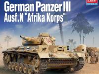 Academy 1/35 German Panzer III Ausf.N 'Afrika Korps' (13567)  - i0