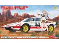 Hasegawa 1/24 Wild Egg Girls LANCIA STRATOS 'Lucy McDonnell' W/FIGURE (SP528)  - i0