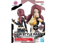 bandai 30ms option hair style parts vol.12 all 4 types pigtails 9 [brown 5]