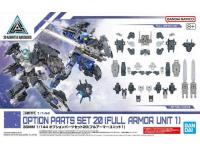 bandai 30mm 1/144 option parts set 20 (full armor unit 1)