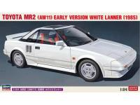 Hasegawa 1/24 TOYOTA MR2 (AW11) EARLY VERSION WHITE LANNER (1985) (20656) - i0