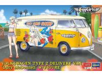 Hasegawa Egg Girls VOLKSWAGEN TYPE 2 DELIVERY VAN 'LUCY MCDONNELL' w/ FIGURE (SP658) - i0