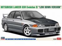 Hasegawa 1/24 MITSUBISHI LANCER GSR EVOLUTION III 'LOW DOWN VERSION' (20782) - i0