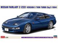 hasegawa 1/24 nissan fairlady z (z32) version s twin turbo 2by2 (1994) (20783) 