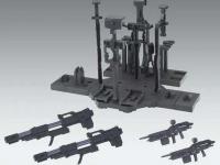P-Bandai MG 1/100 WEAPON AND ARMOR HANGER FOR FULL ARMOR [GUNDAM THUNDERBOLT] Ver.Ka - i0