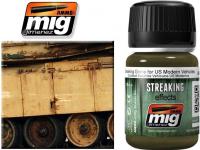 AMMO by mig Jimenez Streaking Grime for US Modern Vehicles Enamel Wash A.MIG-1207