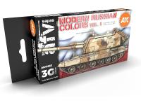  AK Interactive 3G Modern Russian Colours Vol 2 - Plastic Modelling Paints 