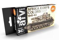 AK Acrylics 3Gen AVF Set AK11652 Afrika Korps 3G