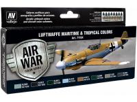 VALLEJO MODEL AIR luftwaffer maritime and tropical colors 71.164