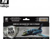 VALLEJO MODEL AIR ARMEE DE L'AIR COLORS POST WWII TO PRESENT 71.627