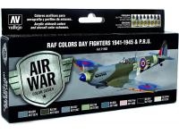 VALLEJO MODEL air RAF COLORS DAY FIGHTERS 1941-1945 AND PRU 71.162