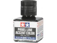 Tamiya Panel Line Accent Color 40ml Black TAM87131