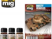 AMMO MIG-7403 Rusty Vehicles, Multicolour