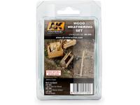 AK Weathering Set AK260 Wood Weathering (3x35ml)