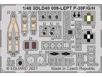 P-38F SPACE 1/48 EDU3DL48009 