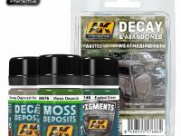  AK Interactive - Decay and Abandoned Weathering Set - (AK04180)