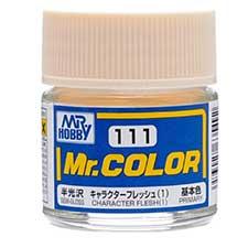Mr. Hobby - GSI Creos (formerly GUNZE Sangyo) Mr. Color Character Flesh (1) (C111) scale model paint