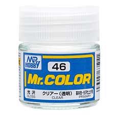Mr. Hobby - GSI Creos (formerly GUNZE Sangyo) Mr. Color Clear (C46) scale model paint